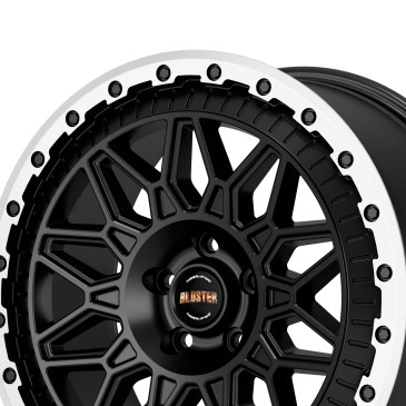 Fondmetal BLUSTER MATT BLACK MACHINED LIP