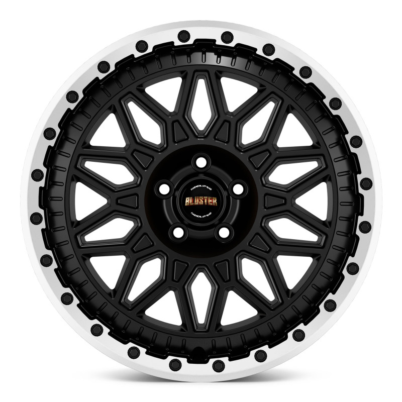 Fondmetal BLUSTER MATT BLACK MACHINED LIP