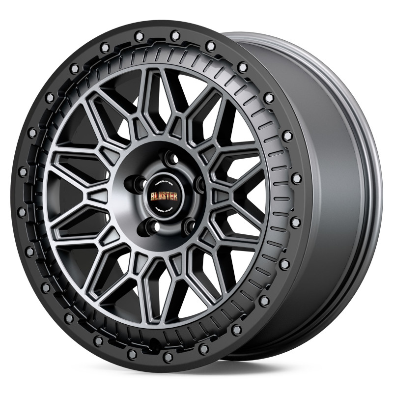 Fondmetal BLUSTER MATT TITANIUM BLACK LIP
