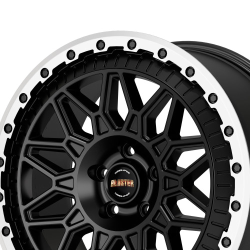 Fondmetal BLUSTER MATT BLACK MACHINED LIP