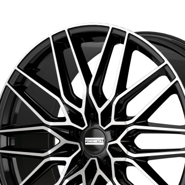 Fondmetal CRATOS GLOSSY BLACK MACHINED