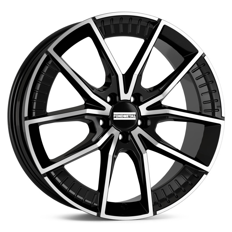 Fondmetal ELATHA GLOSSY BLACK MACHINED