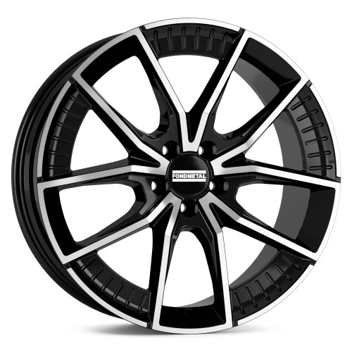 Fondmetal ELATHA GLOSSY BLACK MACHINED