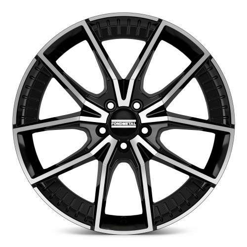 Fondmetal ELATHA GLOSSY BLACK MACHINED