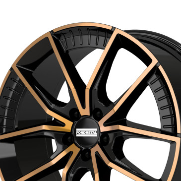 Fondmetal ELATHA GLOSSY BLACK BRONZE MACHINED
