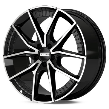 Fondmetal ELATHA GLOSSY BLACK MACHINED
