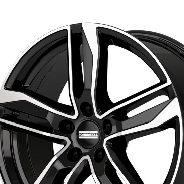 Fondmetal HEXIS GLOSSY BLACK MACHINED