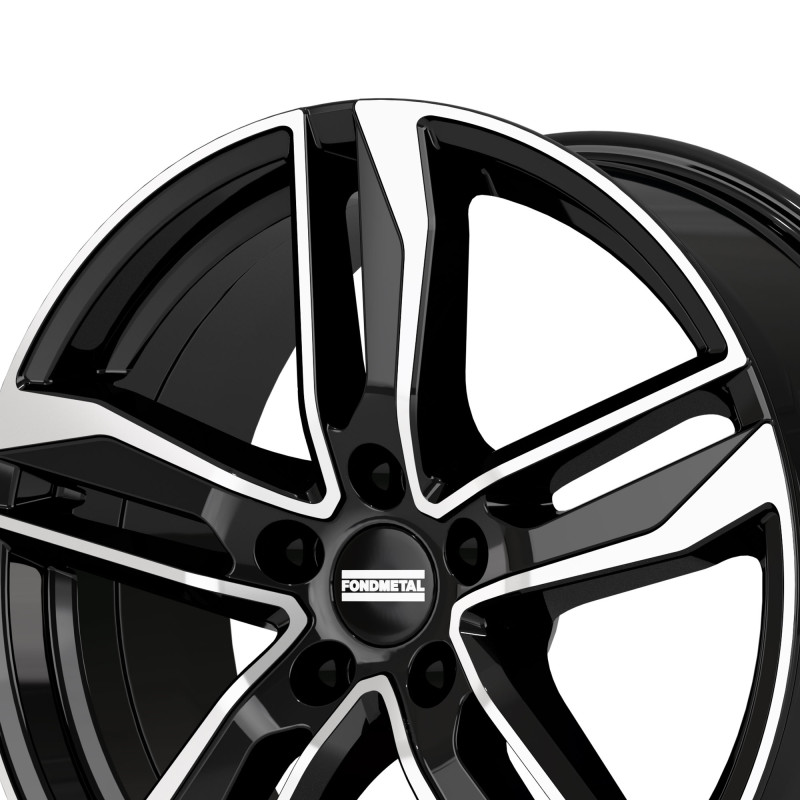 Fondmetal HEXIS GLOSSY BLACK MACHINED