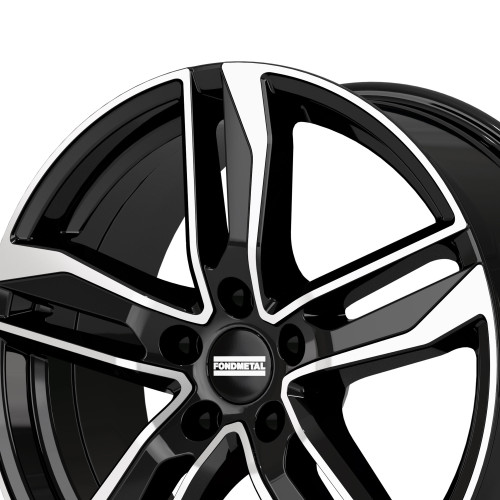 Fondmetal HEXIS GLOSSY BLACK MACHINED