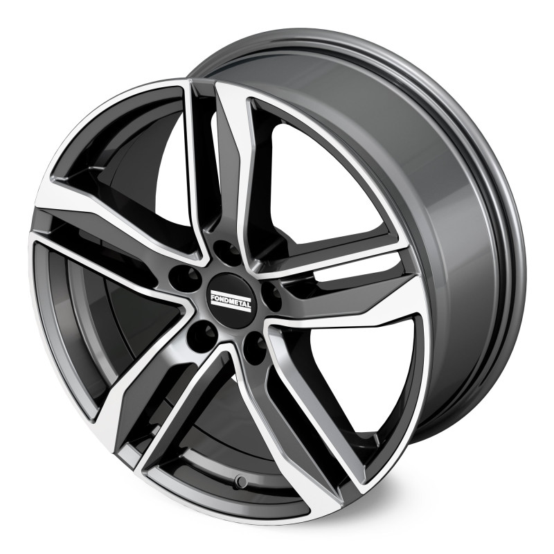 Fondmetal HEXIS GLOSSY TITANIUM MACHINED