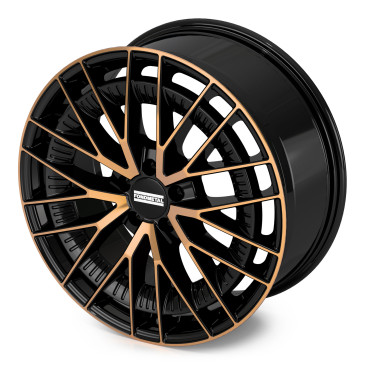 Fondmetal KARI GLOSSY BLACK BRONZE MACHINED