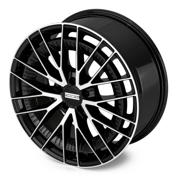 Fondmetal KARI GLOSSY BLACK MACHINED