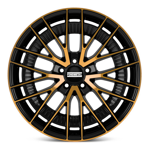 Fondmetal KARI GLOSSY BLACK BRONZE MACHINED