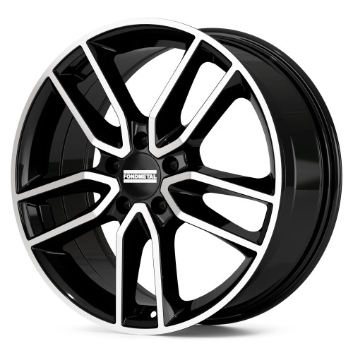 Fondmetal KOROS GLOSSY BLACK MACHINED