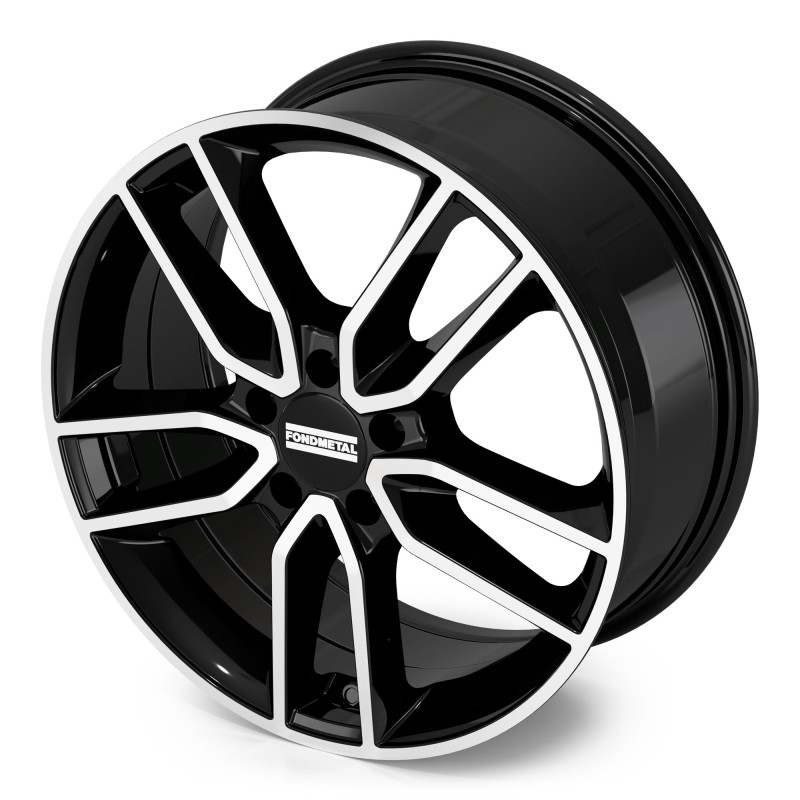 Fondmetal KOROS GLOSSY BLACK MACHINED