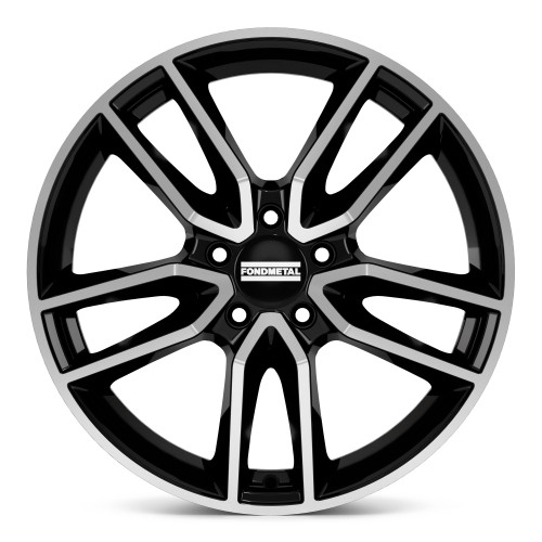 Fondmetal KOROS GLOSSY BLACK MACHINED