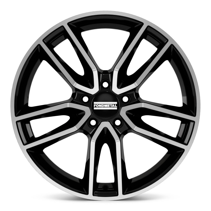 Fondmetal KOROS GLOSSY BLACK MACHINED