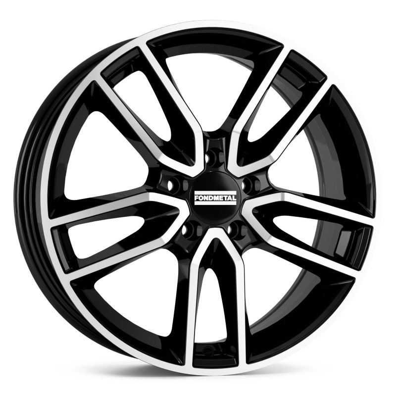 Fondmetal KOROS GLOSSY BLACK MACHINED