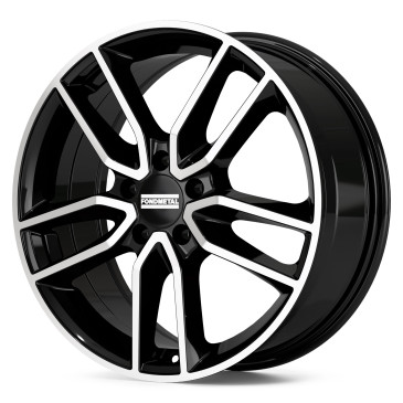 Fondmetal KOROS GLOSSY BLACK MACHINED