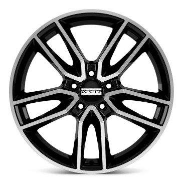 Fondmetal KOROS GLOSSY BLACK MACHINED