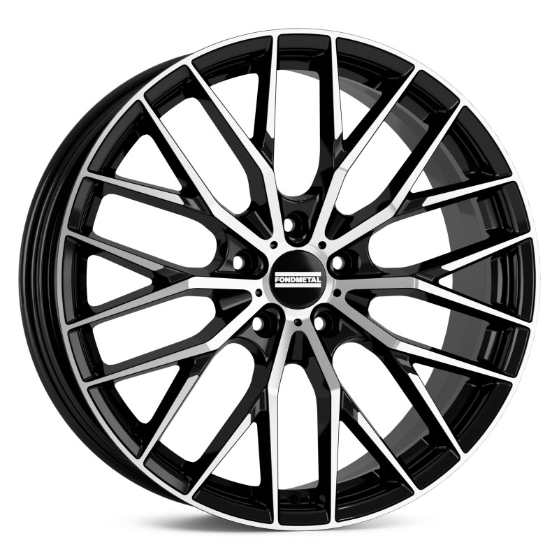 Fondmetal MAKHAI GLOSSY BLACK MACHINED
