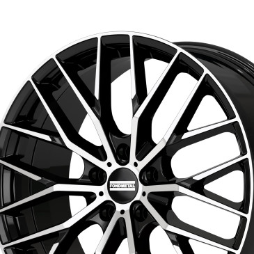 Fondmetal MAKHAI GLOSSY BLACK MACHINED