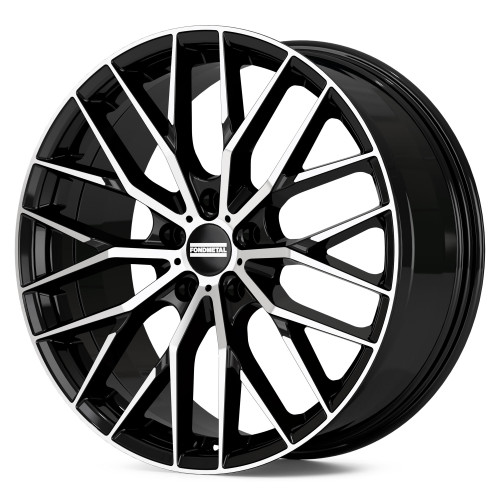 Fondmetal MAKHAI GLOSSY BLACK MACHINED