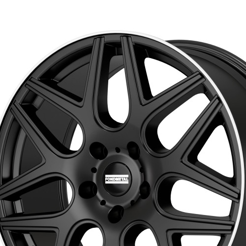 Fondmetal MOROS MATT BLACK MACHINED LIP