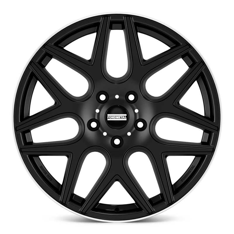 Fondmetal MOROS MATT BLACK MACHINED LIP