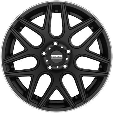 Fondmetal MOROS MATT BLACK MACHINED LIP