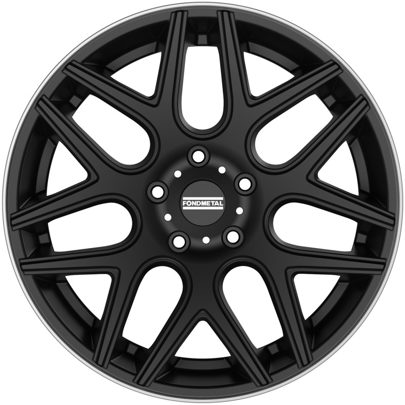 Fondmetal MOROS MATT BLACK MACHINED LIP