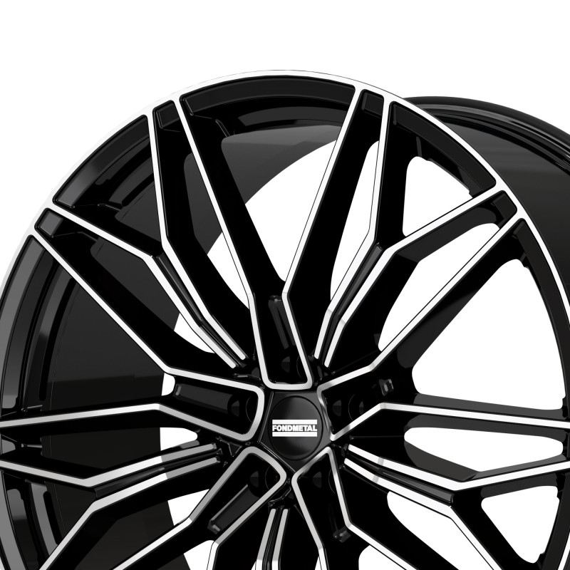 Fondmetal STC-23 GLOSSY BLACK MACHINED