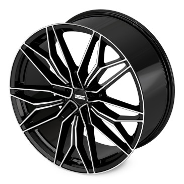 Fondmetal STC-23 GLOSSY BLACK MACHINED