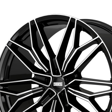 Fondmetal STC-23 GLOSSY BLACK MACHINED