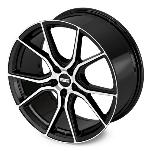 Fondmetal STC45 GLOSSY BLACK MACHINED