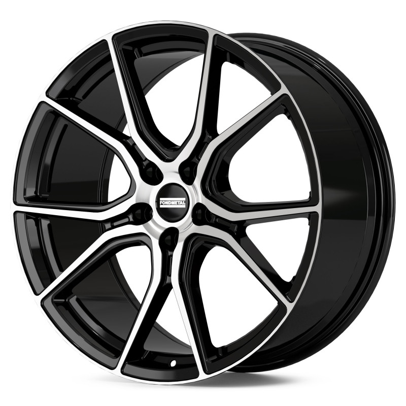 Fondmetal STC45 GLOSSY BLACK MACHINED