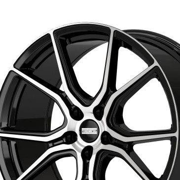 Fondmetal STC45 GLOSSY BLACK MACHINED