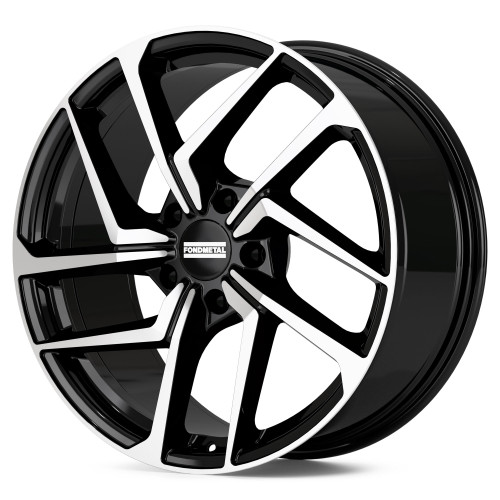 Fondmetal TAARA GLOSSY BLACK MACHINED