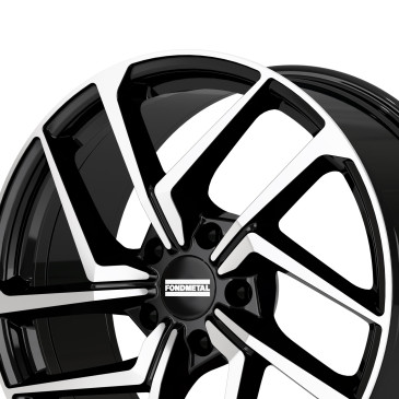 Fondmetal TAARA GLOSSY BLACK MACHINED