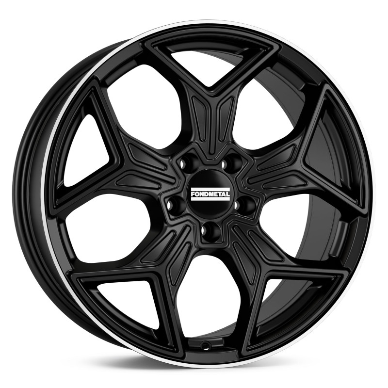 Fondmetal TARANIS MATT BLACK MACHINED LIP