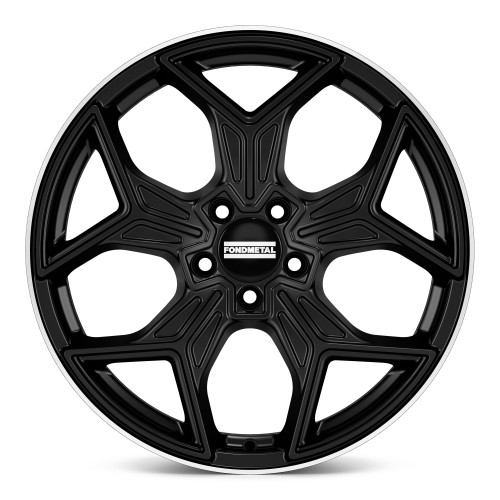 Fondmetal TARANIS MATT BLACK MACHINED LIP