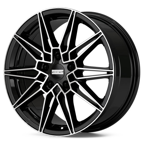 Fondmetal THOE GLOSSY BLACK MACHINED