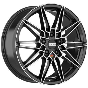 Fondmetal THOE GLOSSY BLACK MACHINED