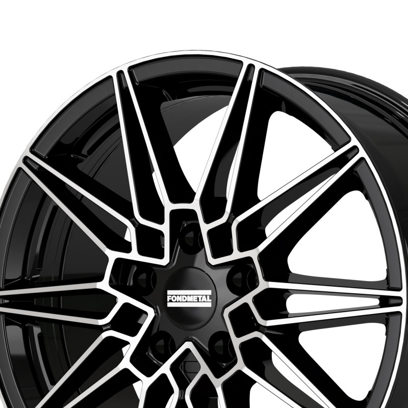 Fondmetal THOE GLOSSY BLACK MACHINED