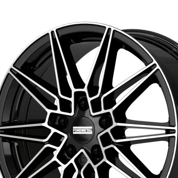 Fondmetal THOE GLOSSY BLACK MACHINED