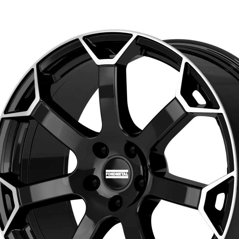 Fondmetal ZEPHYRUS MATT BLACK MACHINED