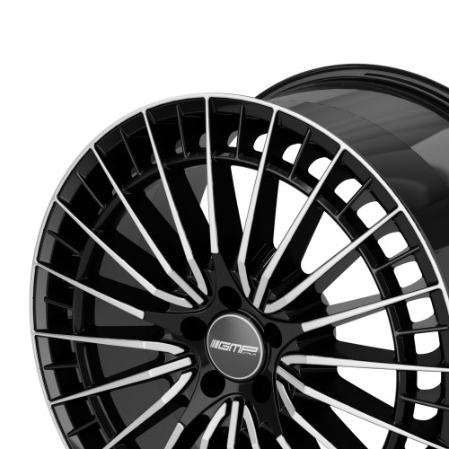 Jante GMP Qstar 8x19 ET45 5/112 CB 66,6 Long Bolt 16 Glossy Black - QSTR80194526931I main image 1