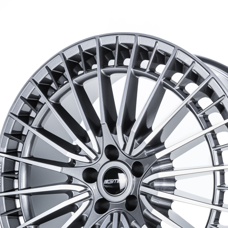 Jante GMP Qstar 10x21 ET22 5/112 CB 66,6 Long Bolt 16 Anthracite diamond - QSTR10212226911I main image 1