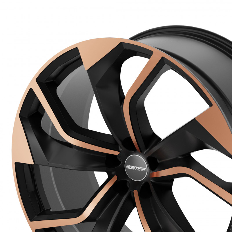 Jante GMP Rebel 9,5x22 ET60 PCD 5/130 CB 71,6 Metal Bronze - REBE95226023866I main image 1