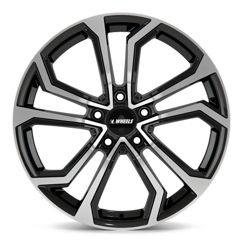 itWheels ELLA gloss black polished